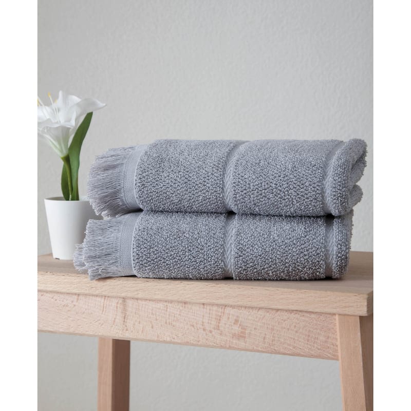 Ozan Premium Home Mirage Collection 100% Turkish Cotton 2-Pc. Hand Towels - Tapue