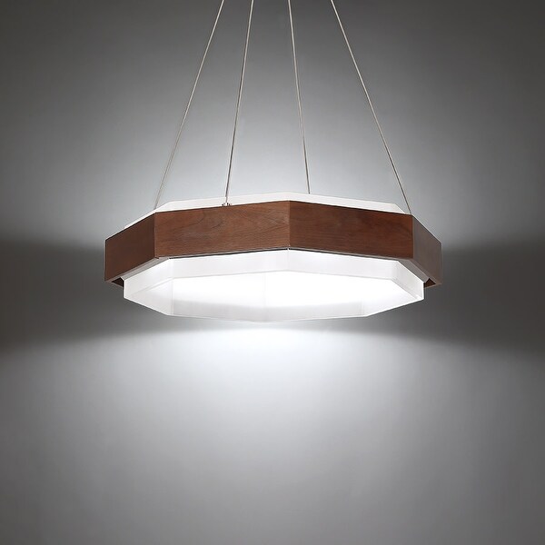 modern drum chandelier