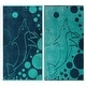 preview thumbnail 2 of 9, Mystic Dolphin Cotton Oversized 2-Piece Beach Towel Set by Superior
