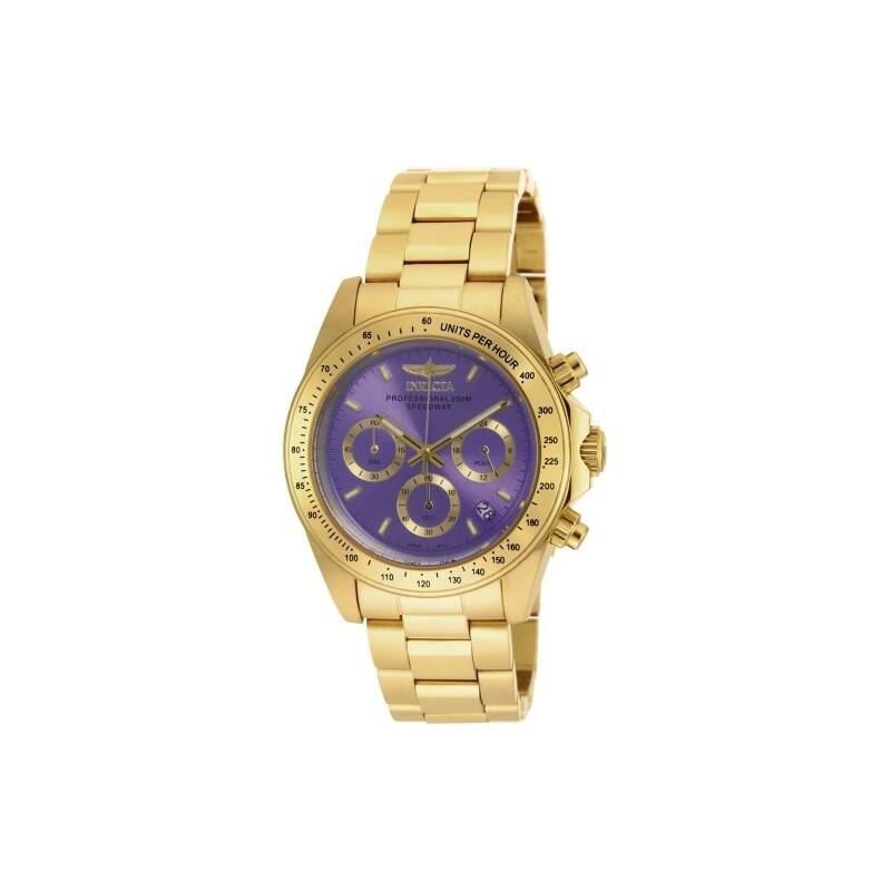 Invicta Women's 18257 Speedway Quartz Chronograph Purple Dial Watch