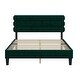 preview thumbnail 29 of 27, Queen Size Platform Bed Frame with Headboard & Wooden Slats Support for Kids Teens Adults No Box Spring, Easy Assembly