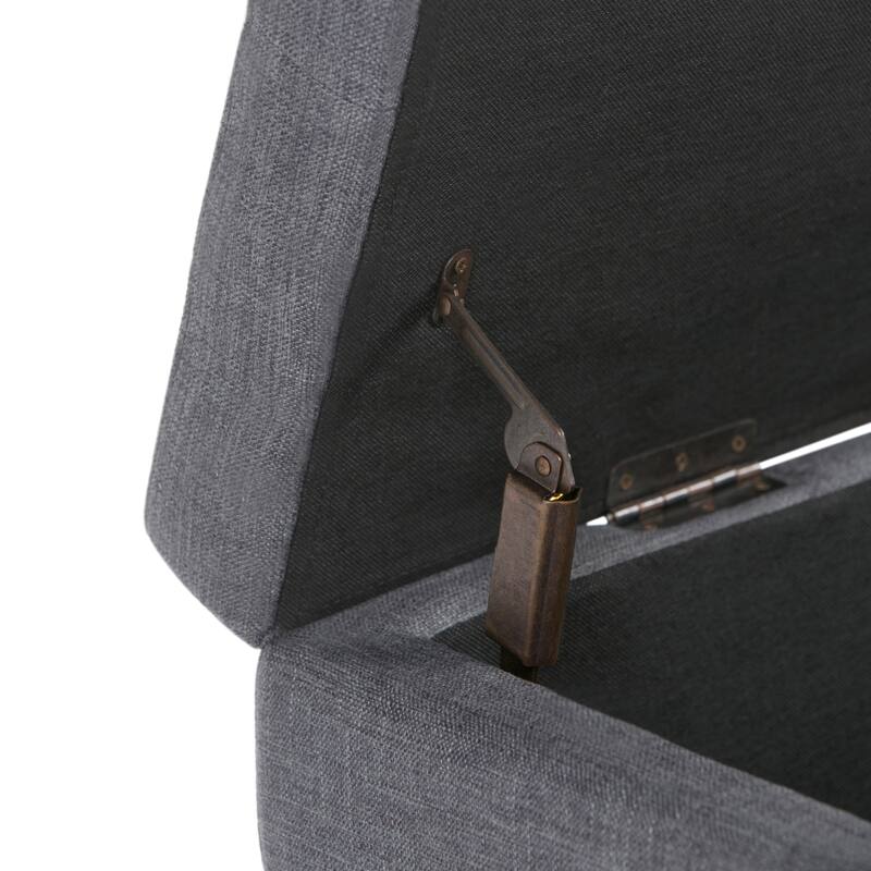 WYNDENHALL Cambridge 48 inch Wide Contemporary Rectangle Storage Ottoman