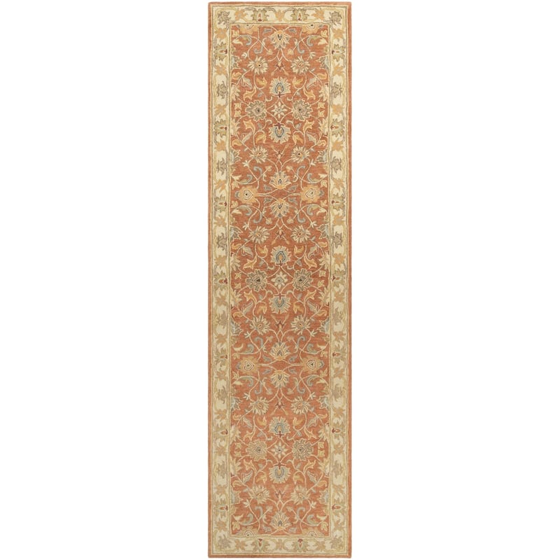 Livabliss Caesar Updated Traditional Border Area Rug.