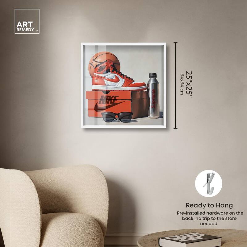Basketball Practice Shadowbox by Art Remedy