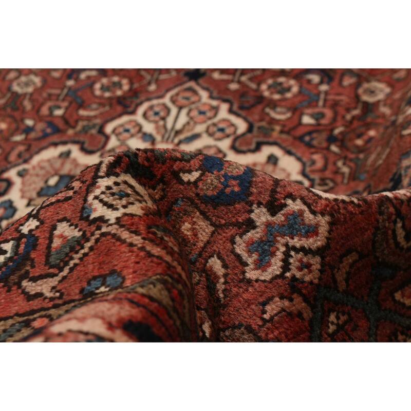 ECARPETGALLERY Hand-knotted Andelz Red Wool Rug - 3'5 x 5'1