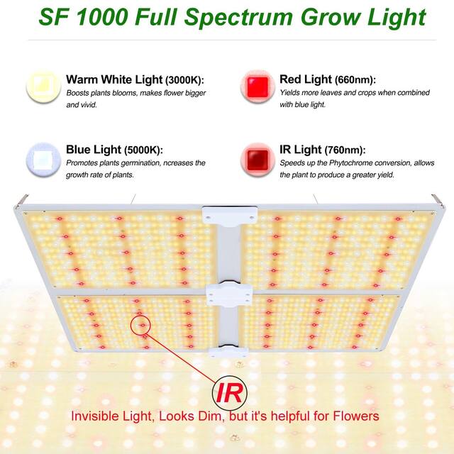 4000W Full LM 301B Indoor Grow Light(LED) - Silver