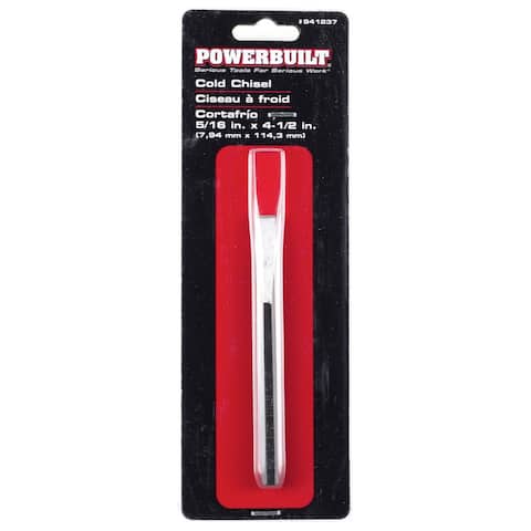 Powerbuilt Cold Chisel - 5/16" X 1/4" X 4 - 941237