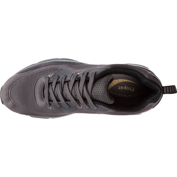 Shop Propet Mens Stability Laser Walking Casual Shoes Overstock