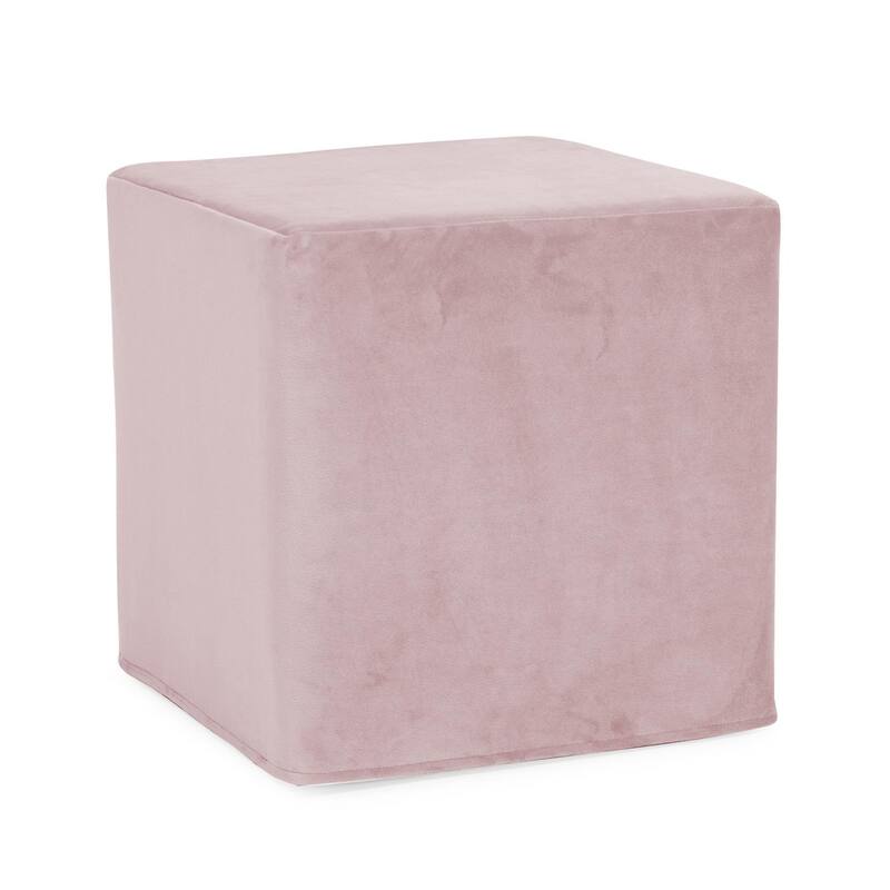 Allan Andrews No Tip Block Ottoman with Cover, Bella Collection