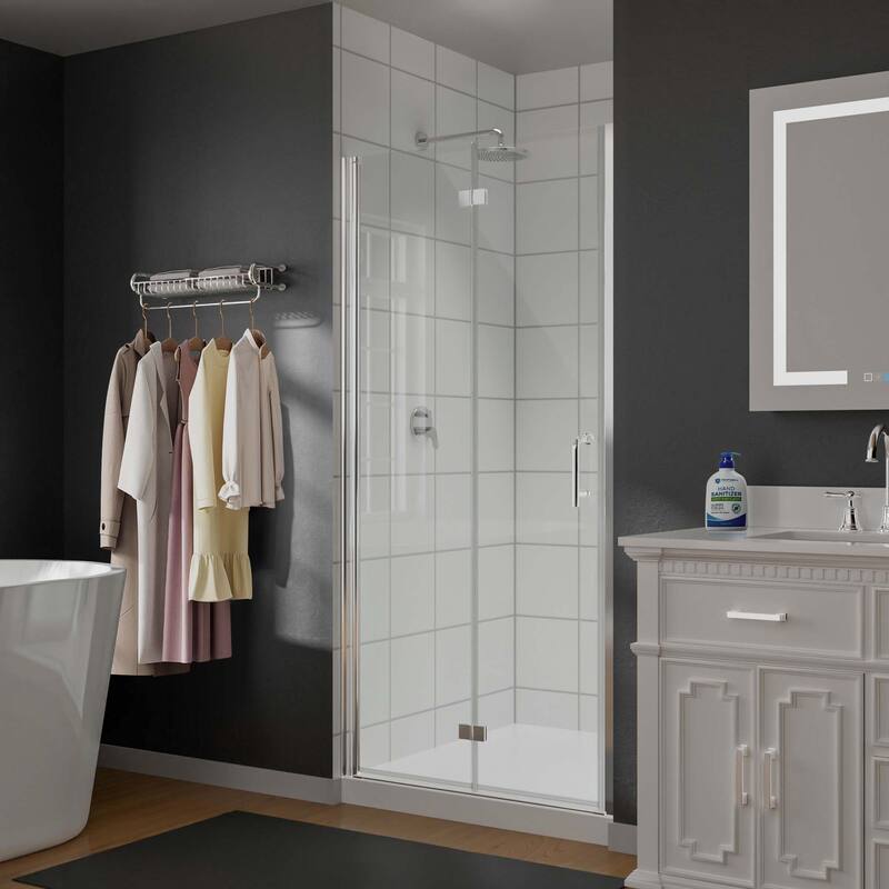Aukfa Bifold Frameless Glass Shower Door