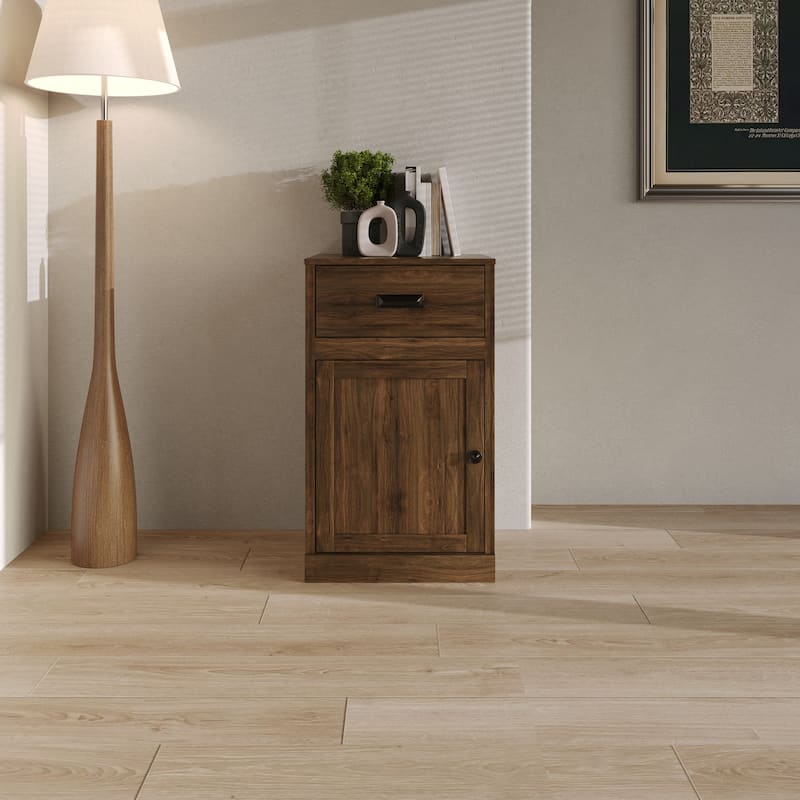 CraftPorch Mid Century Modern Door Cabinet - N/A