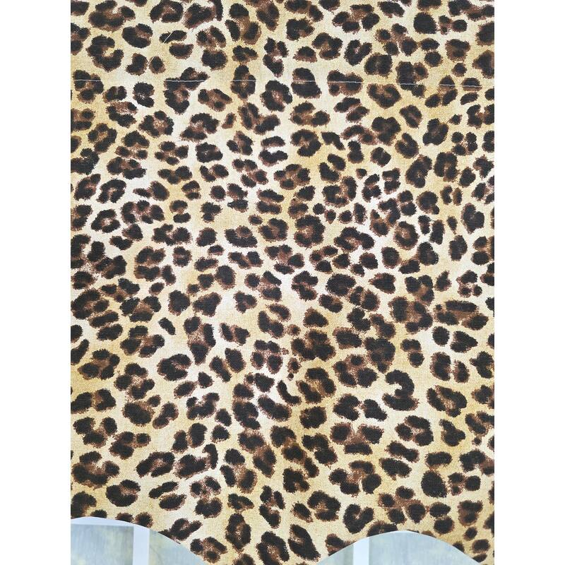 RLF Home Cheetah Regal Valance