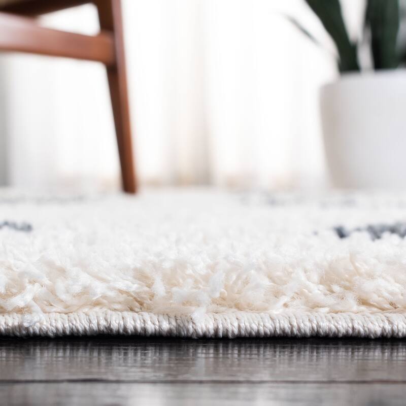 SAFAVIEH Venus Shag Johar Moroccan 1.75-inch Thick Rug