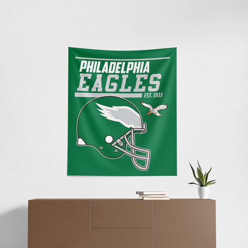 NFL Philadelphia Eagles 40 YD Dash Legacy Wall Hanging - 34"x40"