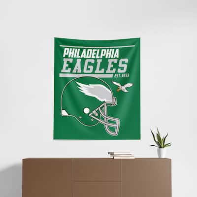 NFL Philadelphia Eagles 40 YD Dash Legacy Wall Hanging - 34"x40"