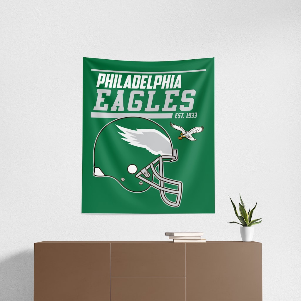 NFL Philadelphia Eagles 40 YD Dash Legacy Wall Hanging - 34"x40"