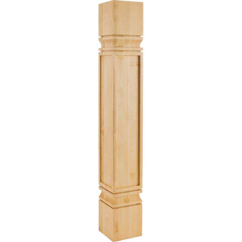 Hardware Resources Corner Post with Square Mission Styling, 35-1/2"H x