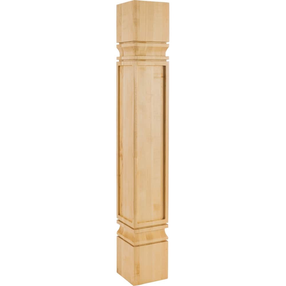 Hardware Resources Corner Post with Square Mission Styling, 35-1/2"H x