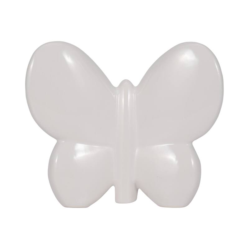 Sagebrook Home Ceramic Balloon Butterfly Figurine