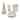 Avanti Linens Paris Botanique 4-Piece Bath Accessory Set - Bath Acc 4pc Set - TM, TB, SD, LP
