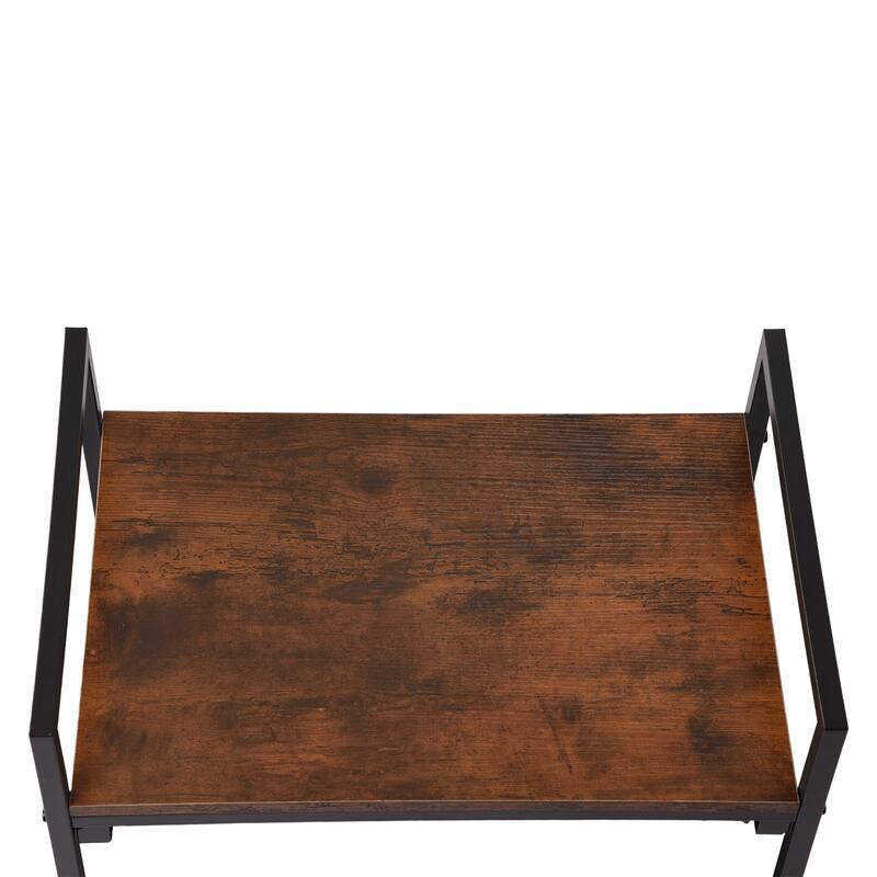 Homy Casa Laundry Hamper with Removable Fabric Bin & Wood Top