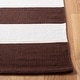 preview thumbnail 21 of 153, SAFAVIEH Handmade Montauk Caspian Stripe Cotton Flatweave Rug