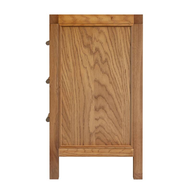 Mesa Cane and Solid Wood 6-Drawer Dresser
