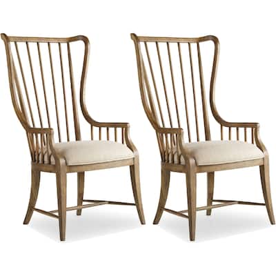 Hooker Furniture 5401-75400-SINGLE 46" Tall Fabric Dining Chair from
