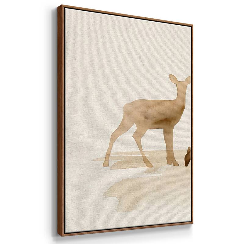 Whitetail Herd I - Multi Piece Framed Canvas