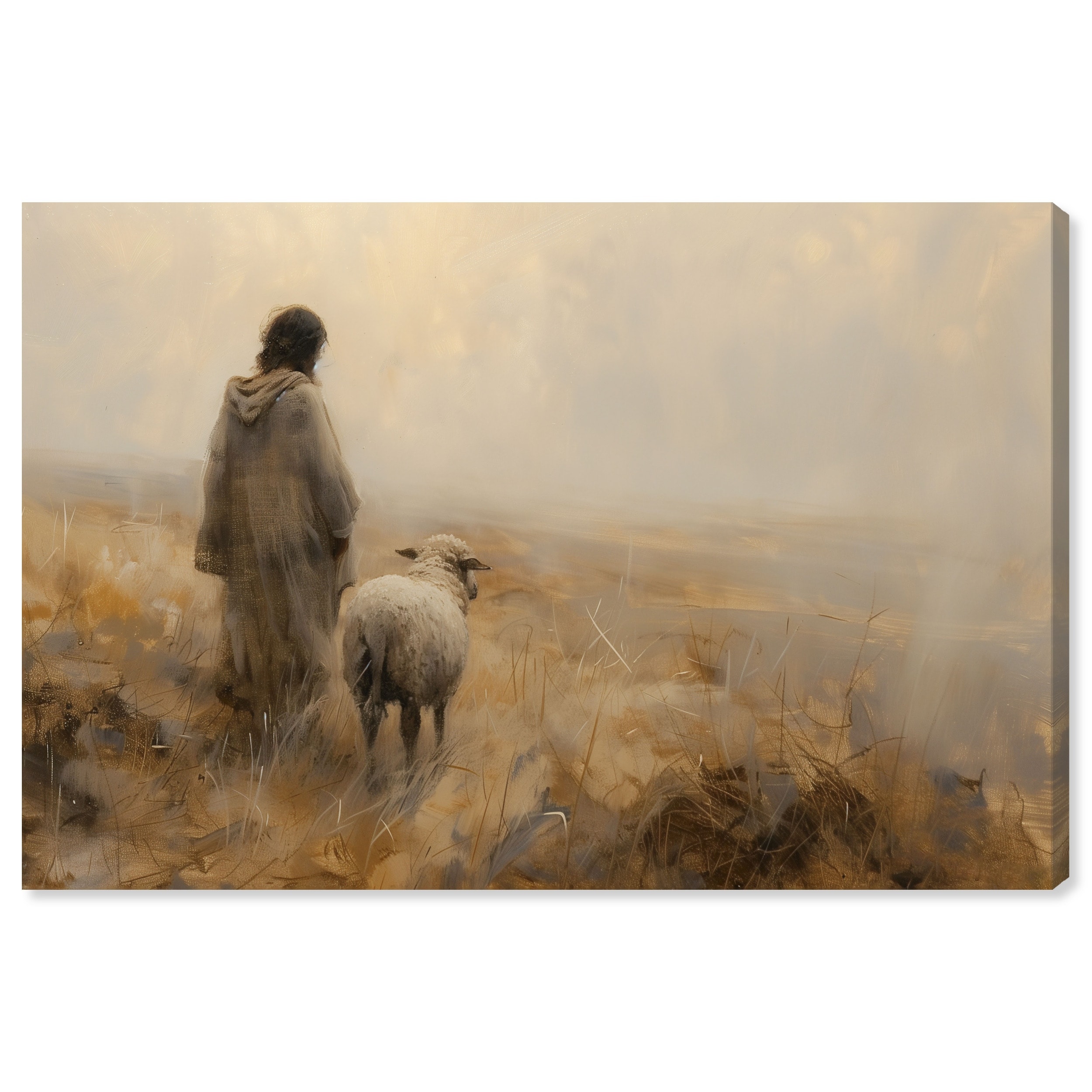 Restored by Love II Christianity Art Canvas Print by Art Remedy