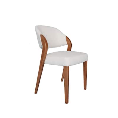 Magnolia Upholstered Walnut Dining Chair