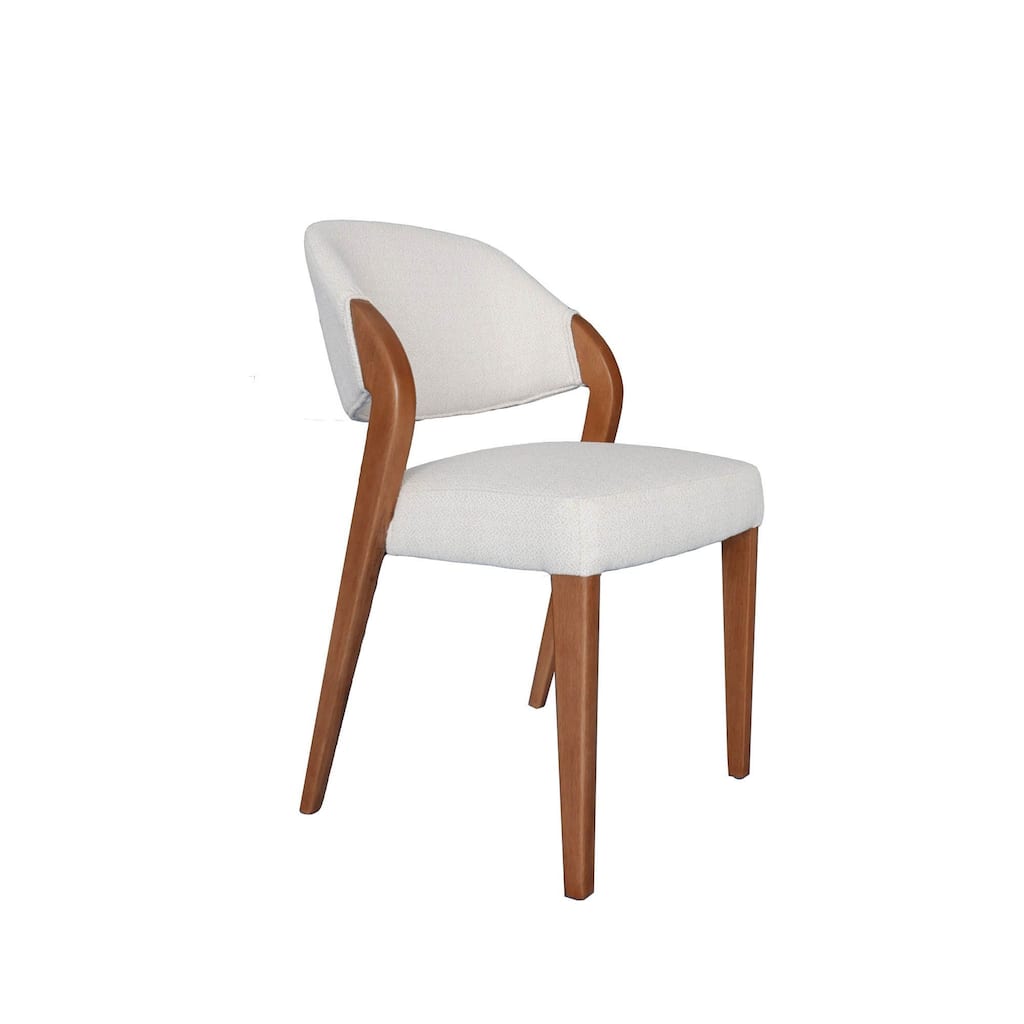 Magnolia Upholstered Walnut Dining Chair