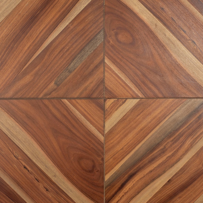 SAFAVIEH Couture Maci Bryn Wood Herringbone Bed