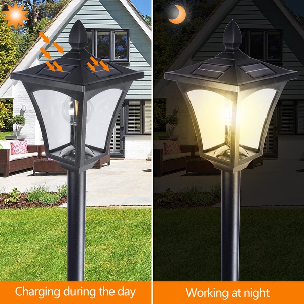 Solar powered vintage garden lights on sale