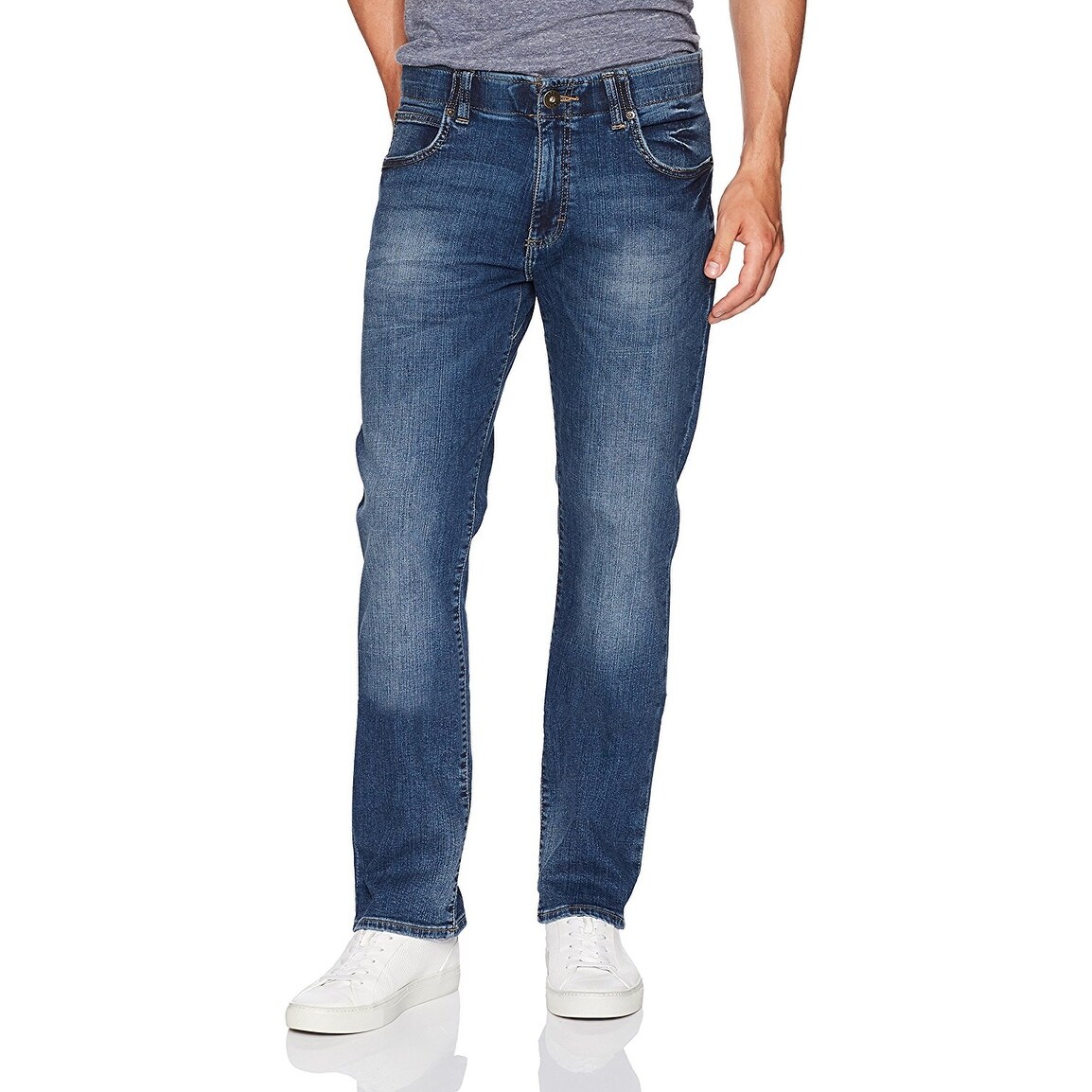 mens stretch jeans straight leg