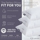 preview thumbnail 5 of 11, Lincove Luxury Hotel Collection Bed Pillows for Sleeping with Premium 600 Count Cotton Shell