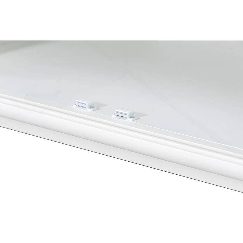 75.25in Tall Display Cabinet with Double Glass Doors