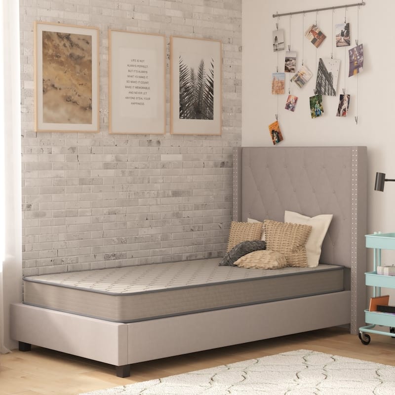Medium Tight Top Innerspring Hybrid Mattress - Twin