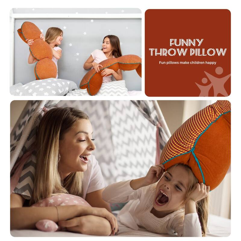 WOWMAX Long Pillow For Bed, Decorative Pillow, Decorative Stuffed Long Body Pillow, Funny Throw Pillows, For Bed Couch Sofa