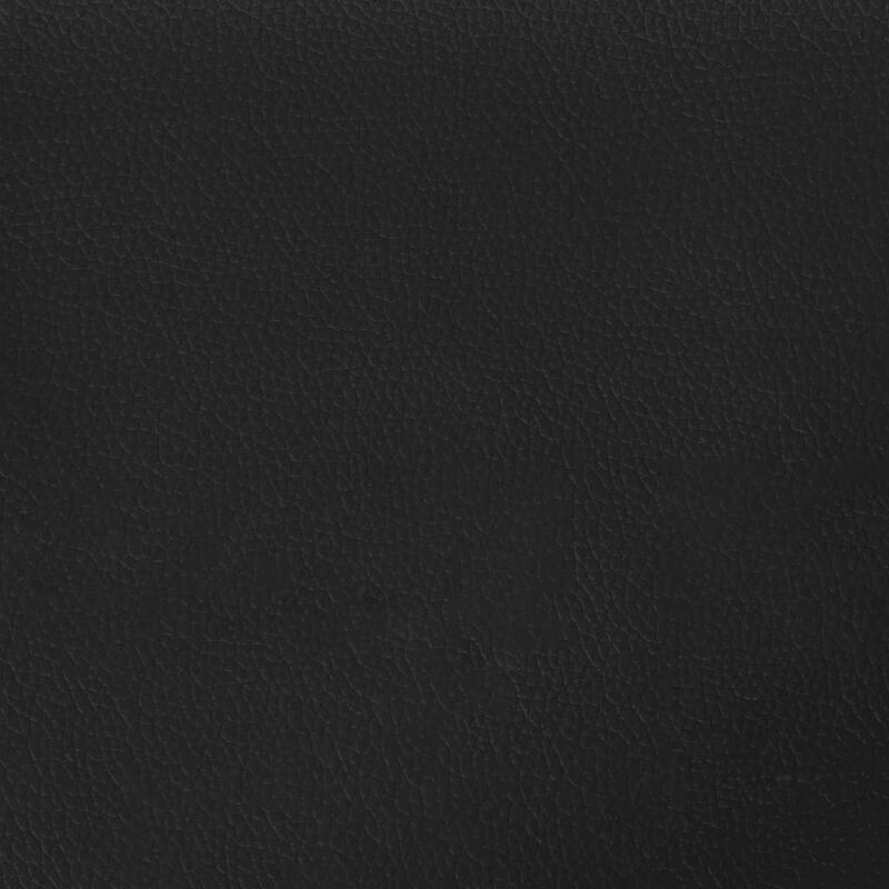 vidaXL Massage Recliner Chair Black Faux leather, plywood, metal Single