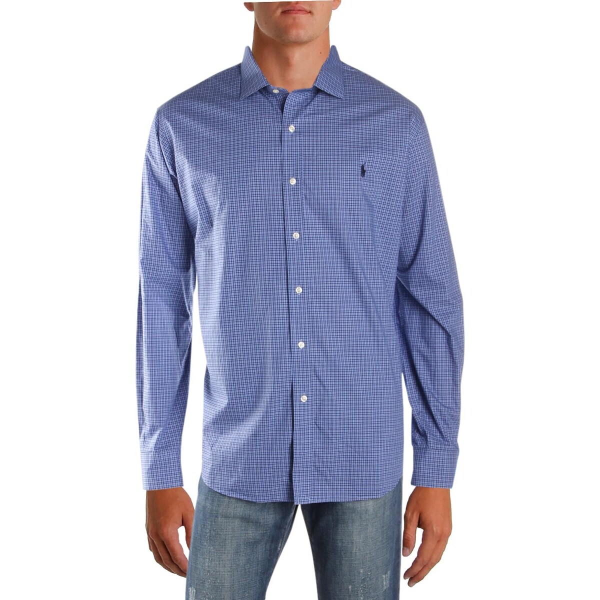 ralph lauren non iron shirts mens