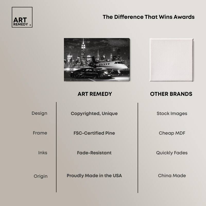 Luxury in New York Canvas by Art Remedy, Gallery Wrapped