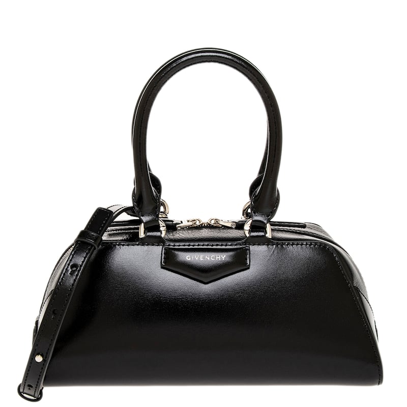 Givenchy Mini Antigona East-West Bag - Black