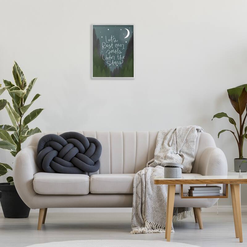 Stupell Rest Our Souls Under Stars Framed Giclee Art Design By Mandy Ford Art + Illustration
