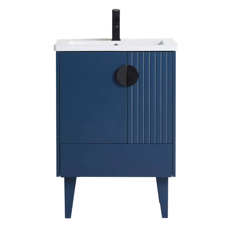 Venezian Single Bathroom Vanity with Sink