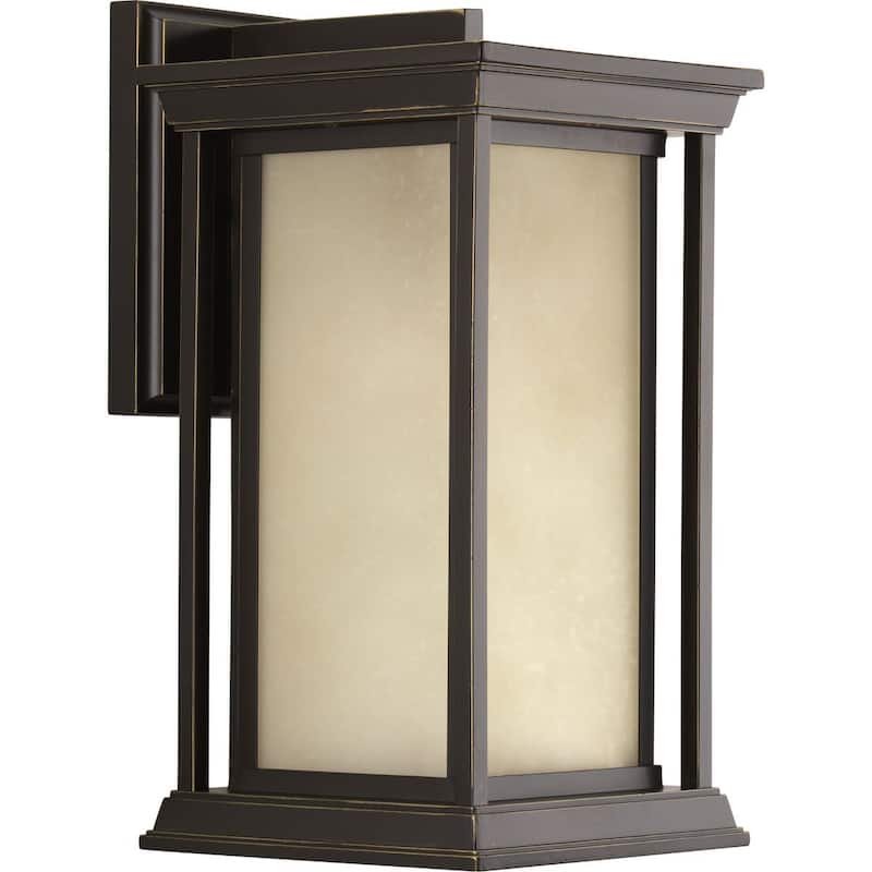 Endicott Collection One-Light Medium Wall Lantern - 17.500" x 12.000" x 10.250" - 17.500" x 12.000" x 10.250"