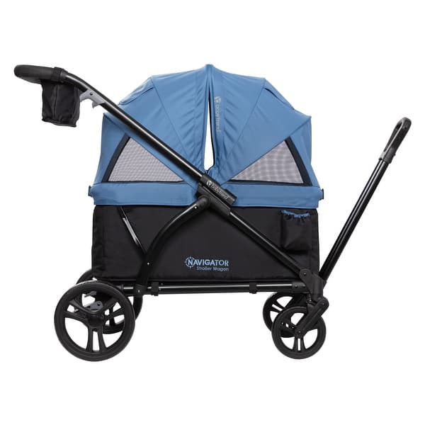 slide 2 of 15, Baby Trend Navigator 2-in-1 Stroller Wagon Dash Blue