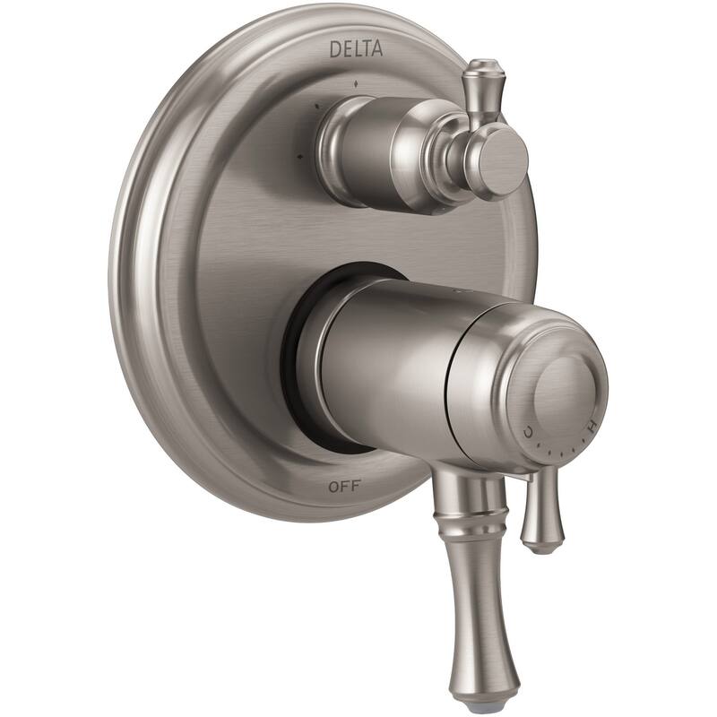 Delta Cassidy 17T Series Thermostatic Valve Trim with Integrated - Brilliance Stainless