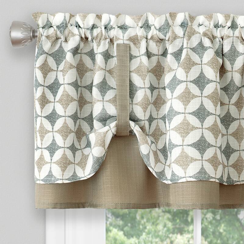 Callie Double Layer Pick Up Valance - 58x14