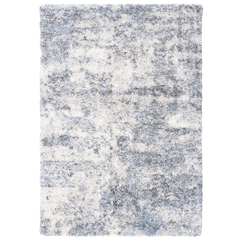SAFAVIEH Berber Shag Yasumi Abstract 1.25-inch Thick Rug
